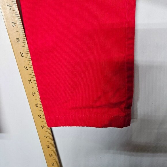 Brooks Brothers‎ Womens Red Corduroy Pants Size 6 - Picture 10 of 12